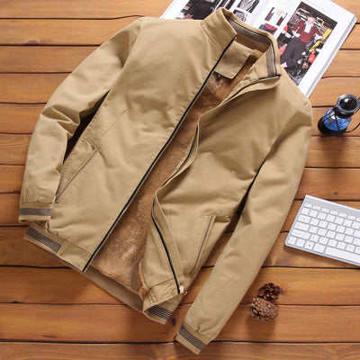 Men's Bomber Jackets With Fleece Lining