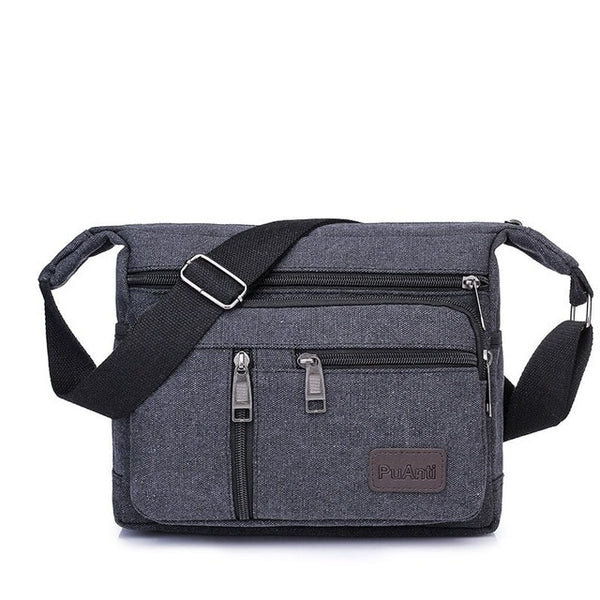 Luxury Canvas Casual Crossbody Messenger Bag  High Quality Fashion Handbag