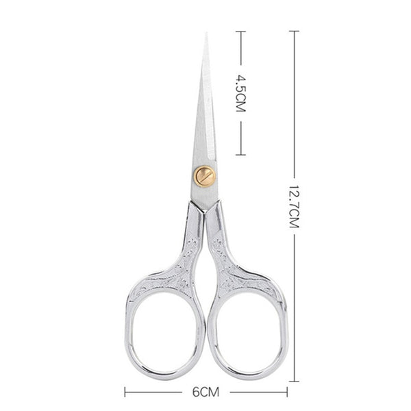 Stainless Steel Vintage Scissors Sewing Fabric Cutter Embroidery Tailor Thread