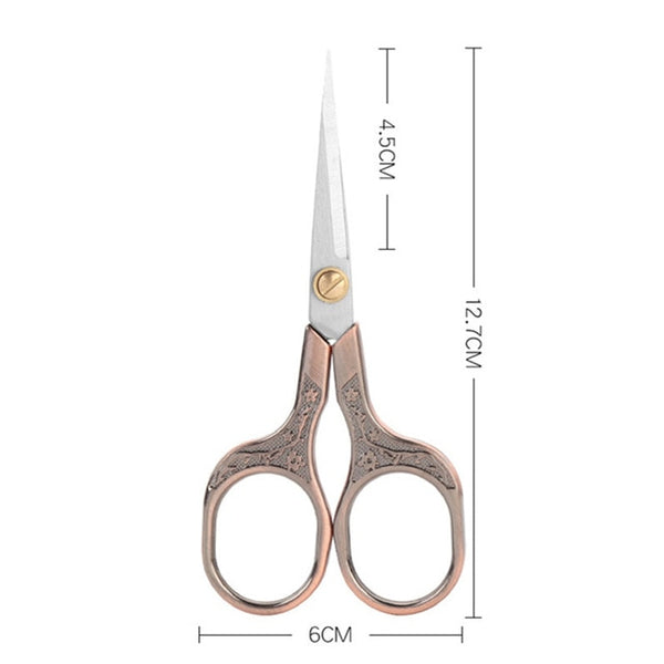 Stainless Steel Vintage Scissors Sewing Fabric Cutter Embroidery Tailor Thread