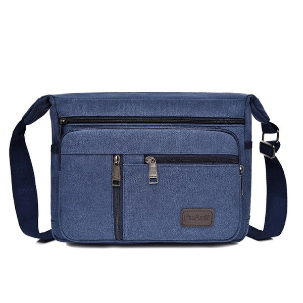 Luxury Canvas Casual Crossbody Messenger Bag  High Quality Fashion Handbag